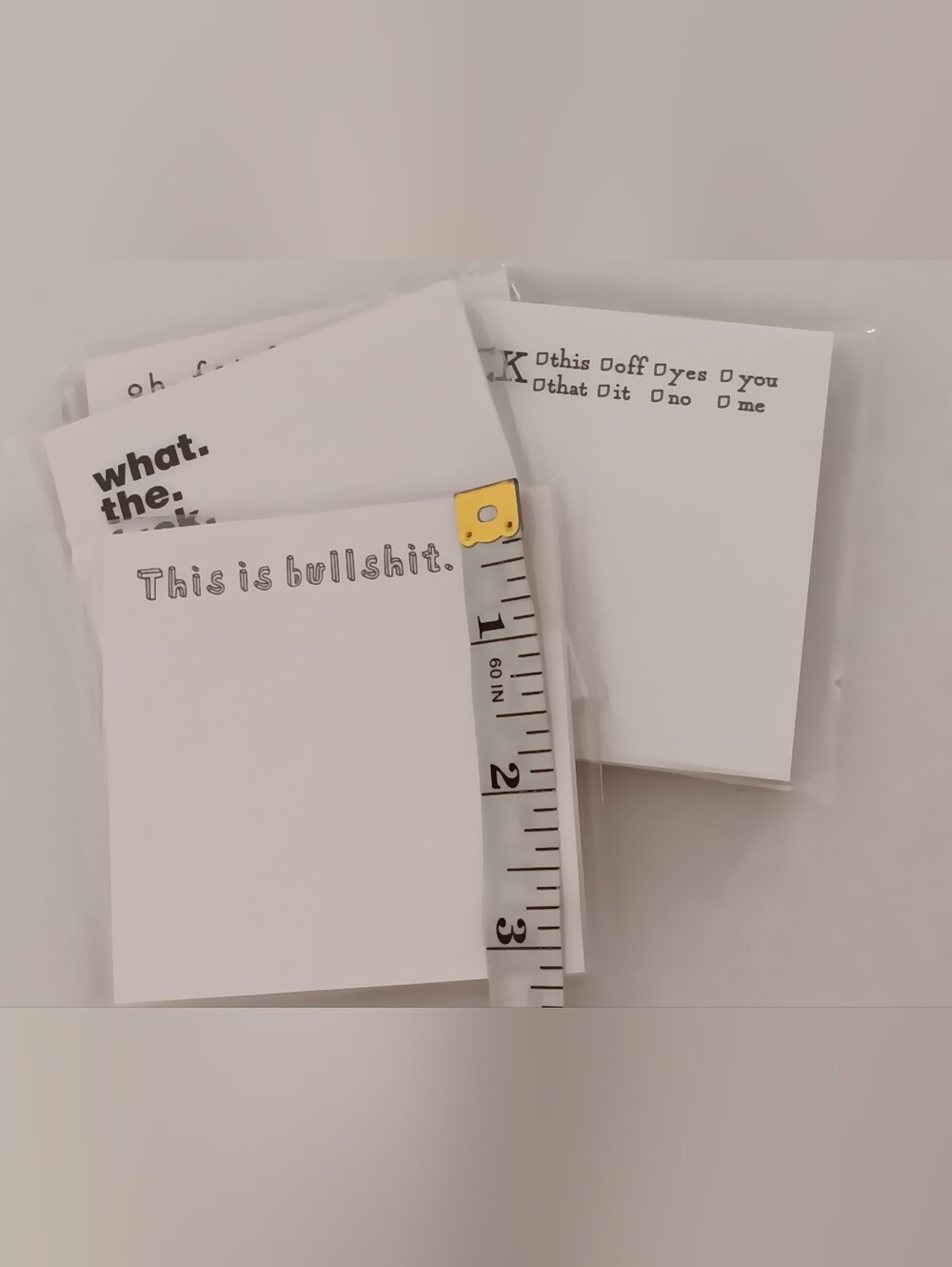 Humorous Post It Notes (NWT) - Picture 2 of 2